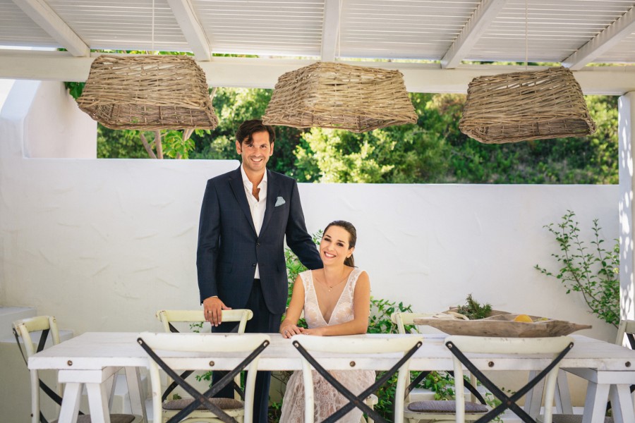 Wedding photography in a Greek island, Mahie- Paul