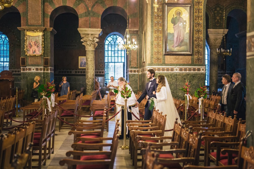 Destination wedding photography in Greece