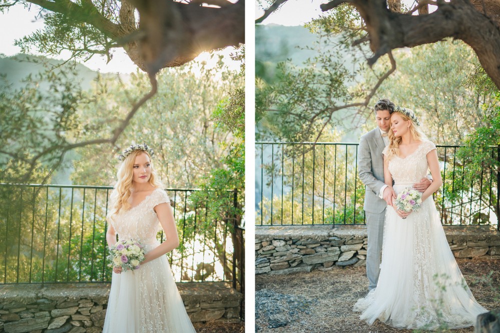 Wedding photography in Skopelos Island - Marina & Stratos