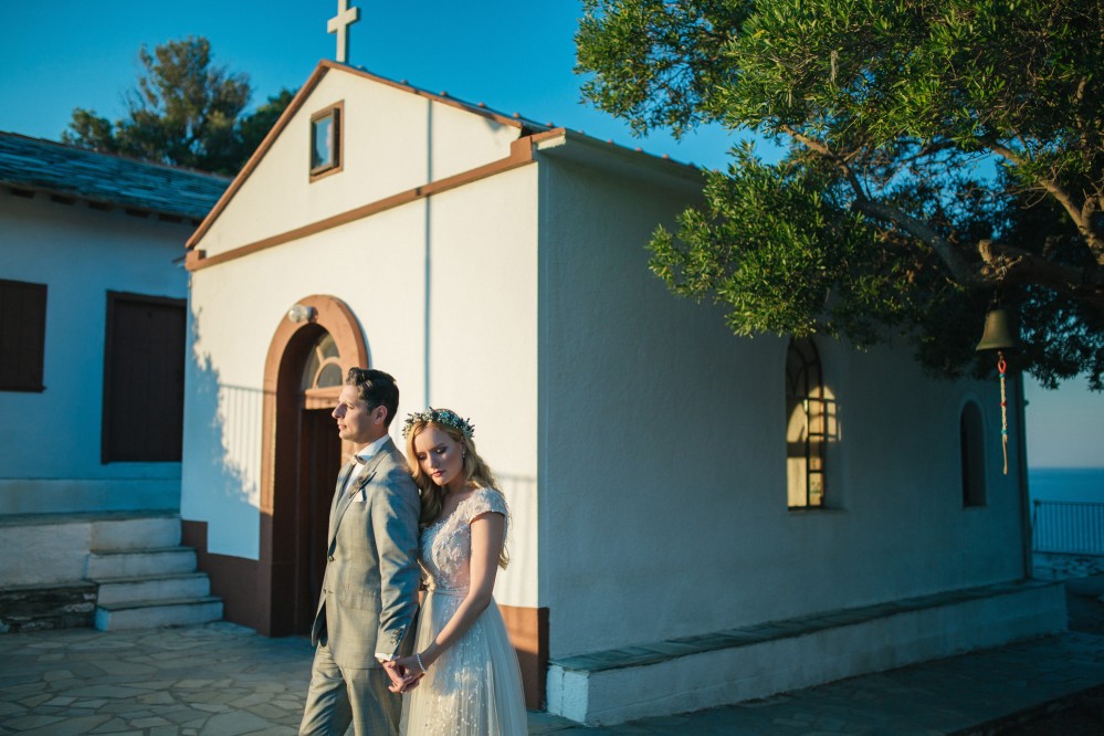 Wedding photography in Skopelos Island - Marina & Stratos