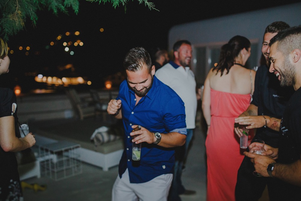  Pre-wedding Greek Island party photoshoot Alex & Deena
